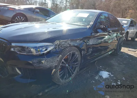 2018 BMW M5 from USA, damaged, VIN WBSJF0C55JB283097